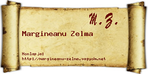 Margineanu Zelma névjegykártya